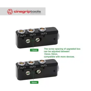 0B 2pin female TO 3x 0B 2pin female power box distributor
