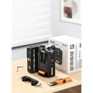 SWIT V Mount Battery VM-HS2 Hot Swap/Shark Fin Dual Micro Plate