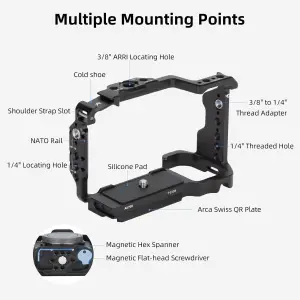 Nitze Cage for Sony A6700 - Camera cage