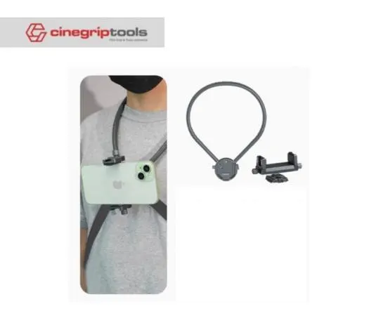 Leaplight neck-hanging bracket chest fixed equipment with phone holder LYU1+LYI4