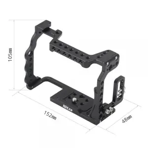 Nitze Cage for Sony a7II / a7III Series, a9 with PE06 HDMI Cable Clamp