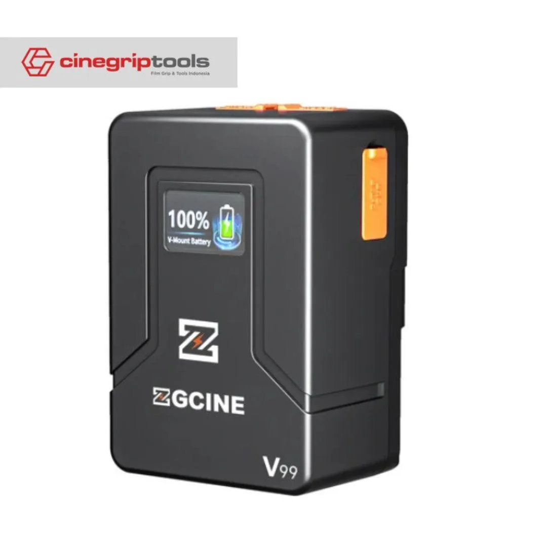ZGCINE ZG-V99 V-mount Battery 99WH 6800mAh Pocket Size with PD Fast