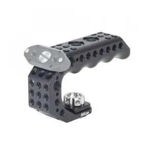 Nitze Lil Stinger 3/8" ARRI Locating Pins Handle with N40C Cold Shoe