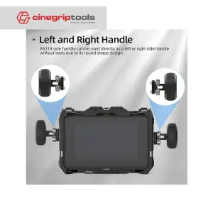 Nitze Wheel Handle with Dual 1/4inch Screws