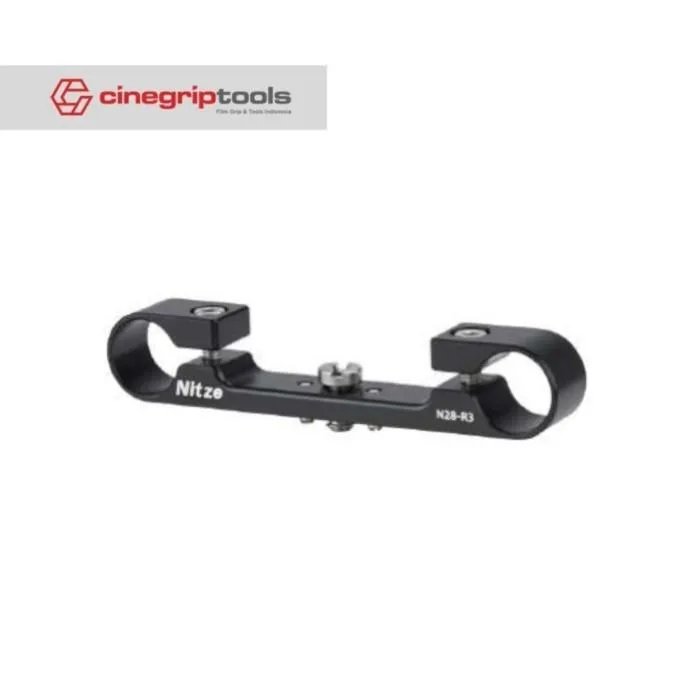 Nitze 15mm Rod Clamp For Upper Dovetail -80mm for Ronin 2