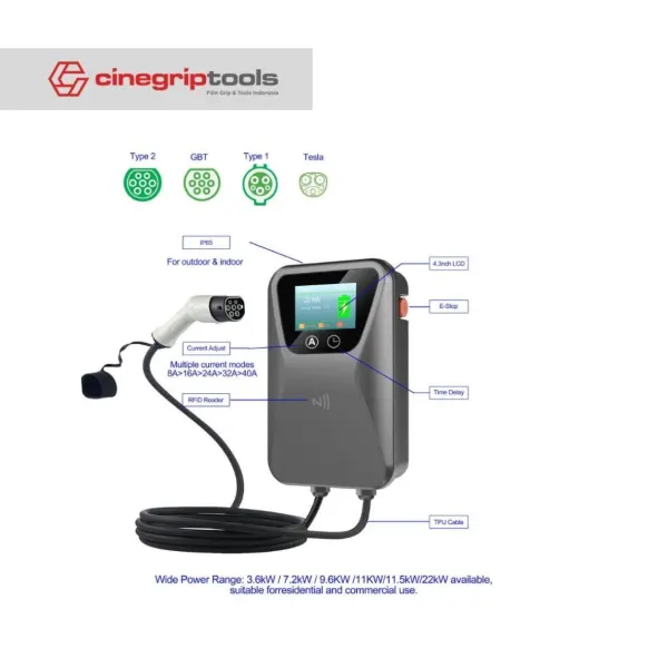 AC EV Charger / Wallbox 11kW Type2 Plug