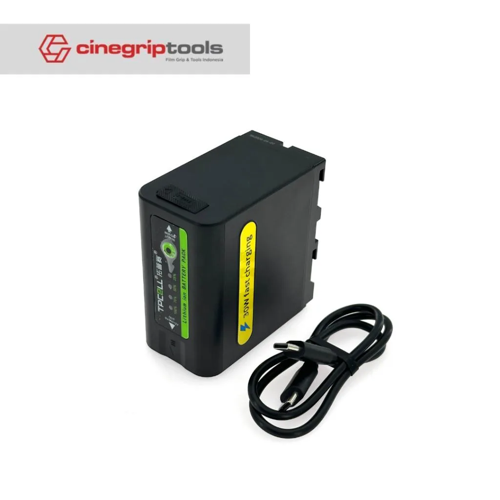 TPCELL NP-F980PD Battery 7.2V 10500mah