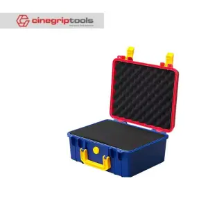 SMRITI S2620 Pull Rod Protective Waterproof IP67 Tools Case With Pick and Pluck Foam - Dark Blue and Red