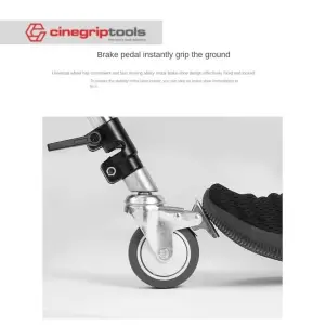 25mm Caster Wheel C-Stand Magic Leg Photography Light Stand