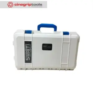 SMRITI HARDCASE S5129  (Pelican Copy) Pull Rod Protective Waterproof IP67 Tools Case Padded Divider - White Blue