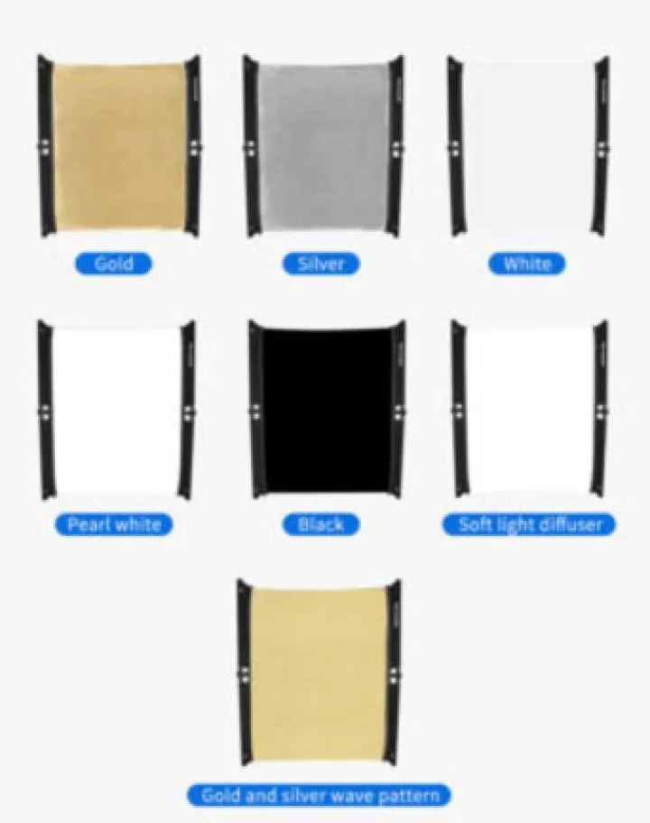 Selens 7 in 1 Reflector 80*140cm with Carrying Bag
