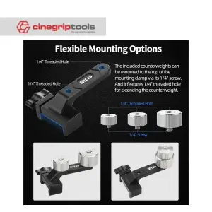 Nitze Counterweight Kit for DJI RS2/ RS3/RS3PRO