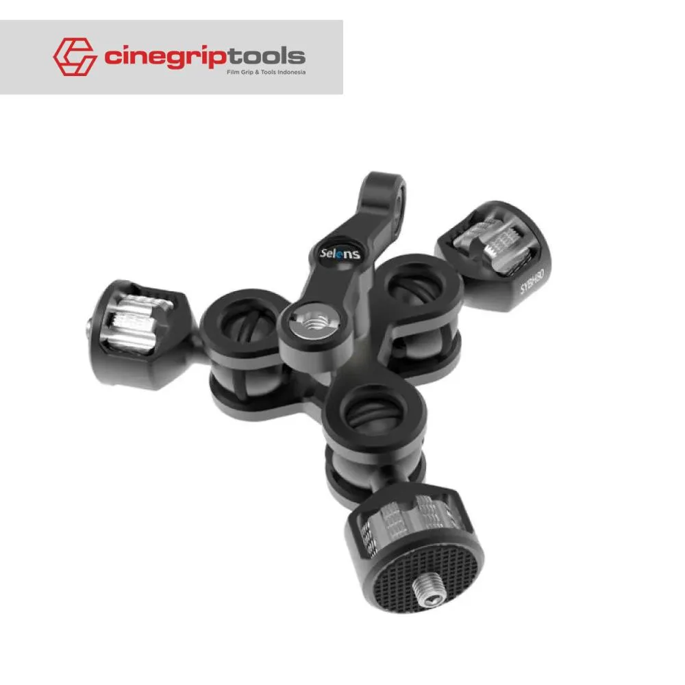 Selens Multifunction Magic Arm 3 Way Ball Head
