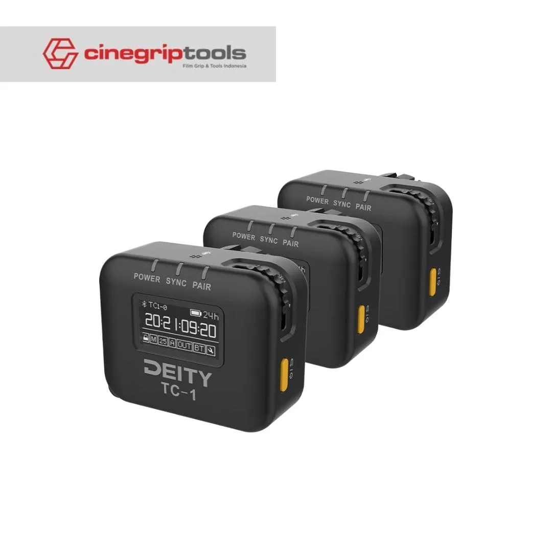 DEITY TC-1 TIMECODE 3PCS PACKAGE