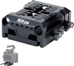 Nitze 15mm LWS Baseplate with ARRI Dovetail Clamp for PB14