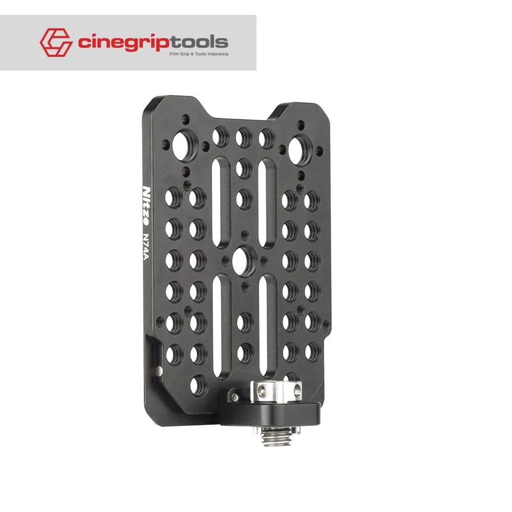 Nitze Cheese Plate With 1/4inch or 3/8inch Screw and ARRI Locating Pin