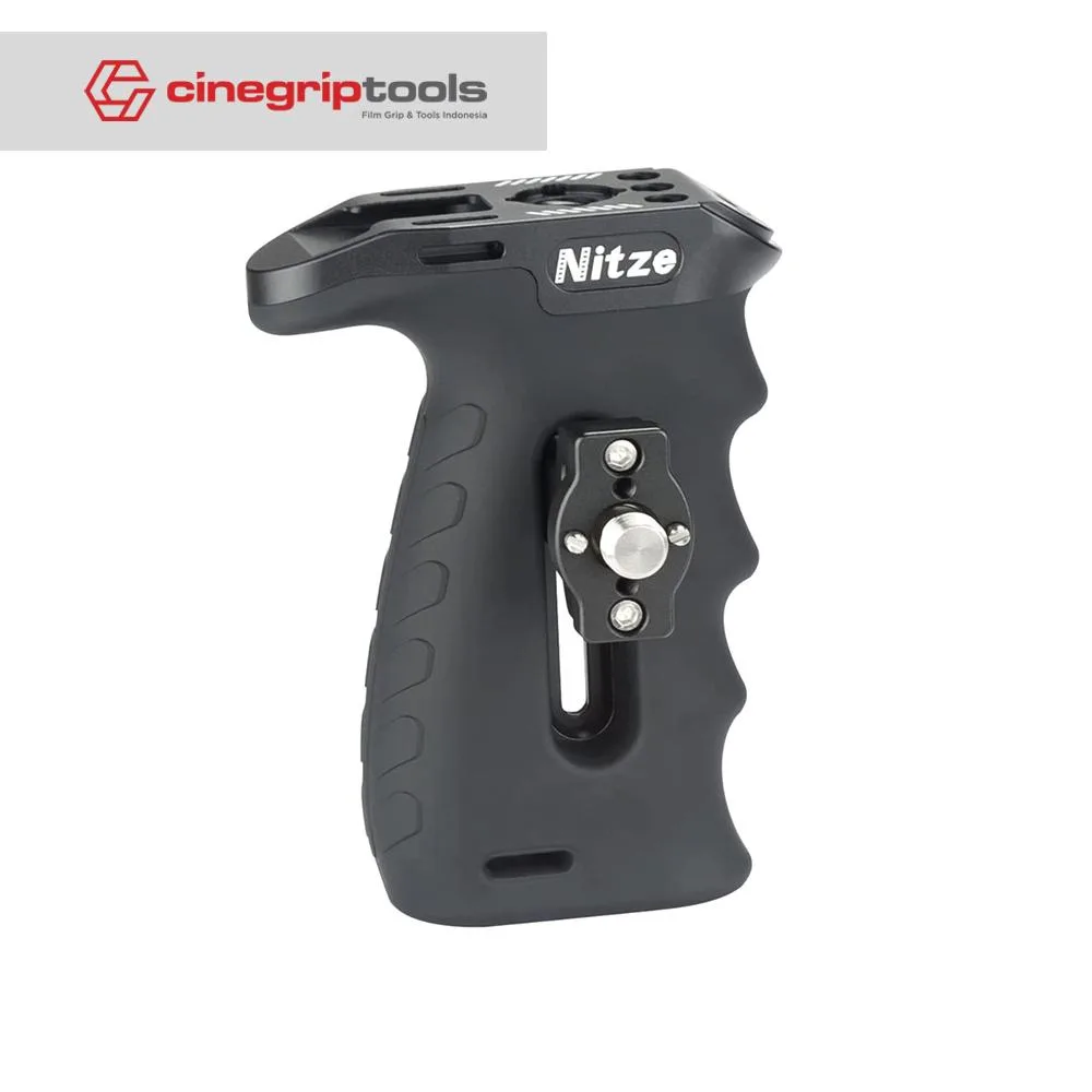 Nitze Rubberized Side Handle with 3/8" Screw and ARRI Locating Pins