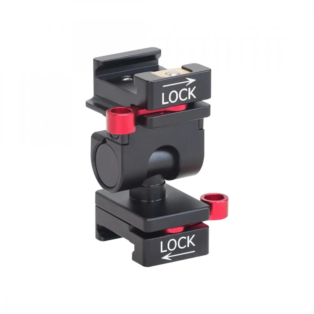 Nitze Elf Series Monitor Holder (QR NATO Clamp to QR NATO Clamp)