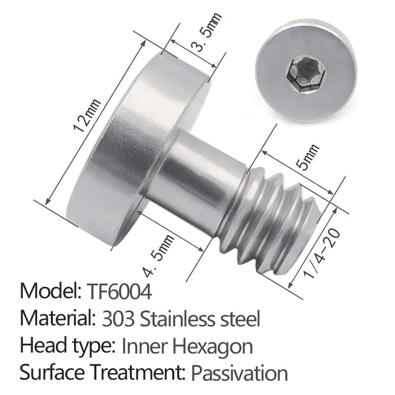 hexagon socket quick release screw TF6004 - 2 pcs per pack