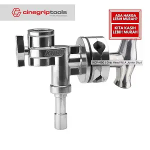 KCP-450 - Kupo 4-1/2"" Grip Head With 1-1/8"" Stud and Receiver