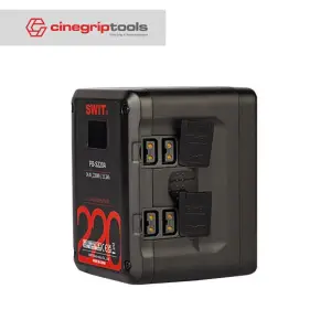 SWIT V-Mount Battery PB-S220A 220Wh Multi-sockets Square Digital