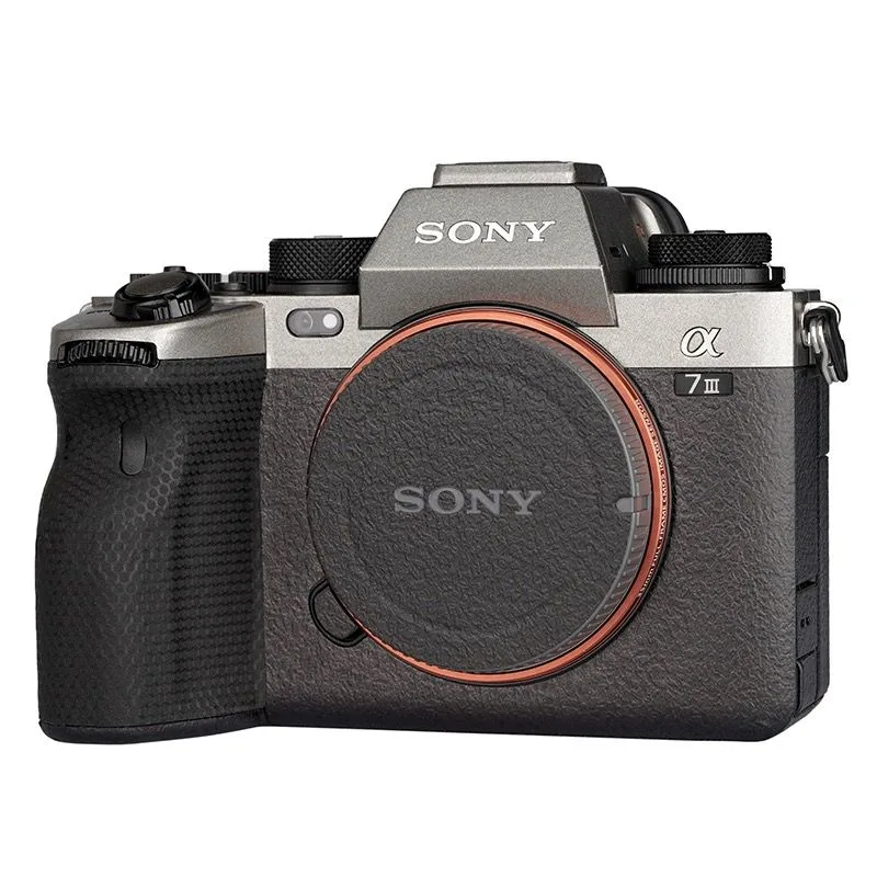 3M Sticker for Sony A7M3/R3 - Matte silver upper and matte black lower