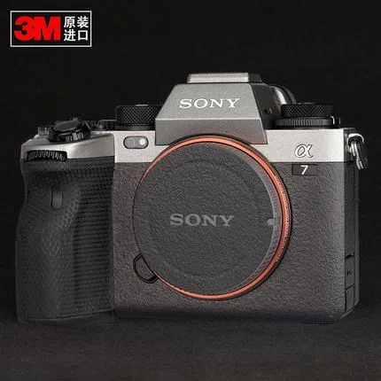 3M Sticker for Sony A7M4 - matte silver + matte black + matrix