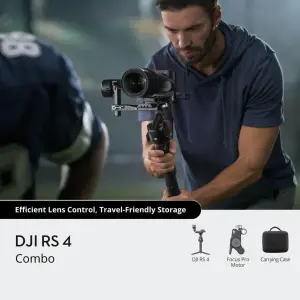 DJI RS 4 Combo - Gimbal Stabilizer Camera