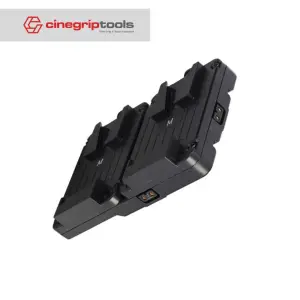 SWIT KA-M20S Dual Pocket V-mount Batteries Hot Swap Plate