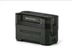Tilta Portable Charging Station for For LP-E6 (4 Channel) and EN-EL15C (4 Channel)  – Green (TBC-E6-GN) ( TBC-EL15-GN)