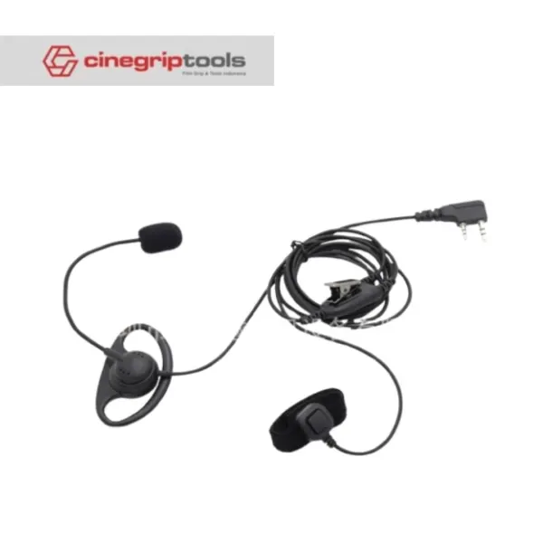 Walkie Talkie D-type tactical headset advanced ear hook with finger PTT Quansheng baofeng handstand K head Universal