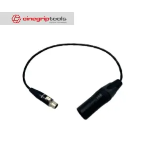 TA-3 to XLR male/female - 30cm