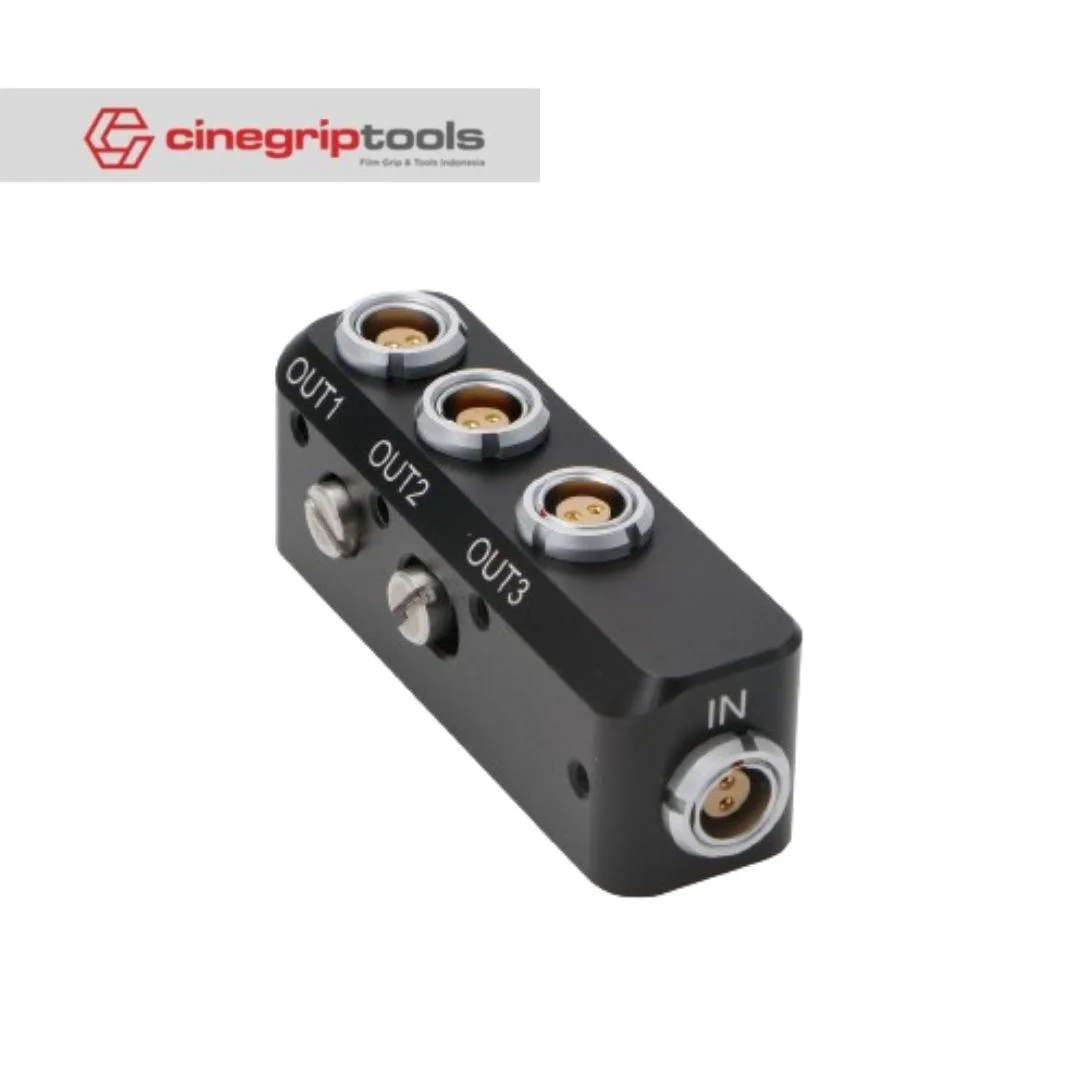 0B 2pin female TO 3x 0B 2pin female power box distributor