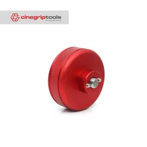 Camera Handle Round Knob, Knuckle Puck with 3/8" Screw & Spring-Loaded Locating Pin