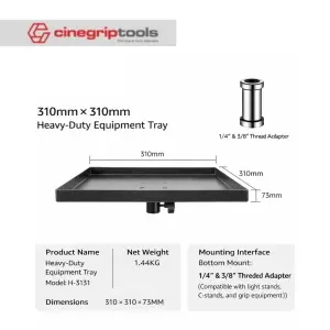 Dearkol Laptop Tray 310x310/350X400/400X450mm