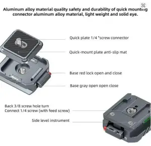 Leaplight Arca Quick Release Buckle Base