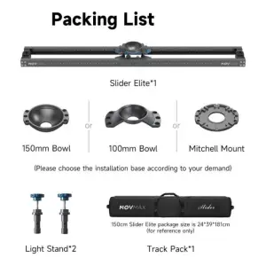 Movmax Slider Elite 2.1m 100mm bowl