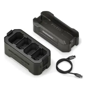 Tilta Portable Charging Station for Sony NP-FZ100 Battery (4 Channel) – Green