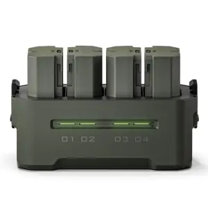 Tilta Portable Charging Station for Sony NP-FZ100 Battery (4 Channel) – Green