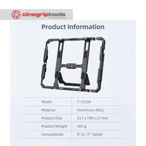 Nitze Tablet Cage for iPad 9 - 11" - T-TC03A