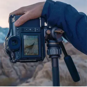 Tilta VT05 Travel Video Fluid Head with 3-Stage Carbon Fiber Tripod Legs (5KG)