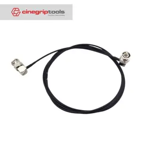 BNC plug 90˚ to BNC plug 90˚