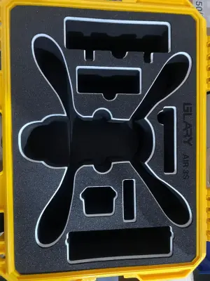 Glary Drone Hard Case-DJI Air 3S Best Drone Hard Case