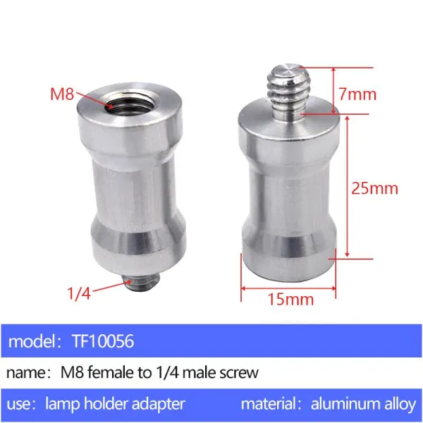 Lamp socket adapter screw TF10056 - 2 pcs per pack