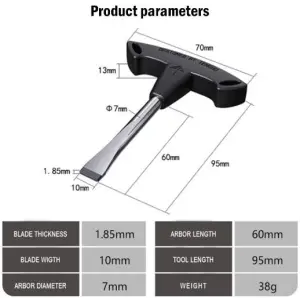 1/4 3/8 gimbal quick release plate Screwdriver T handle-Red