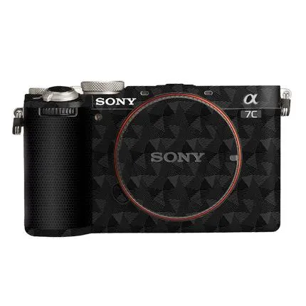 3M Sticker for Sony A7C2 Generation - Triangle Black + Matrix