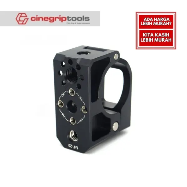 DJI Ronin 2 mounting components, Ronin 2 hand ring mounting extension clamp