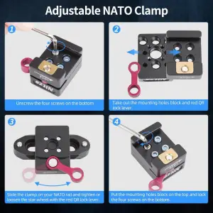 Nitze QR Nato Clamp - NF49A