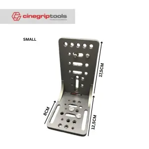 L Plate Quick release plate for Cinema Camera with 1/4 and 3/8 screw