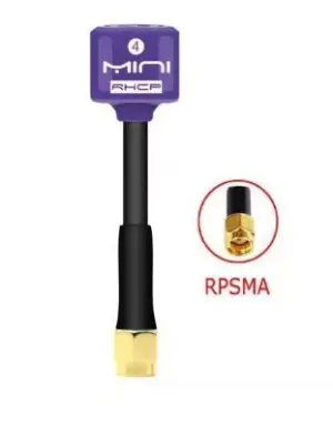 Mushroom Antenna 4 MINI 6cm RHCP Wireless transmission FPV (SMA/RP-SMA)